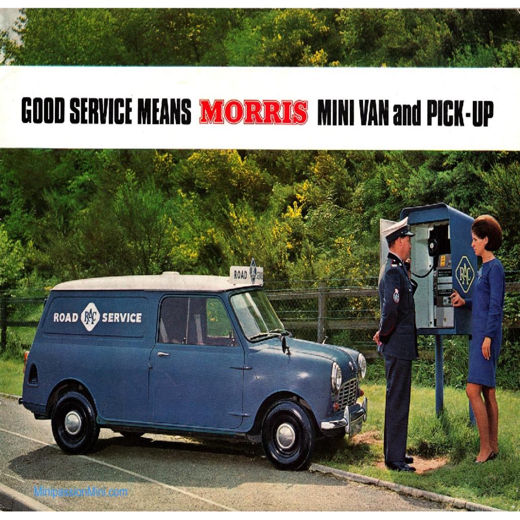 Morris Mini Van Pickup 1969 preview image