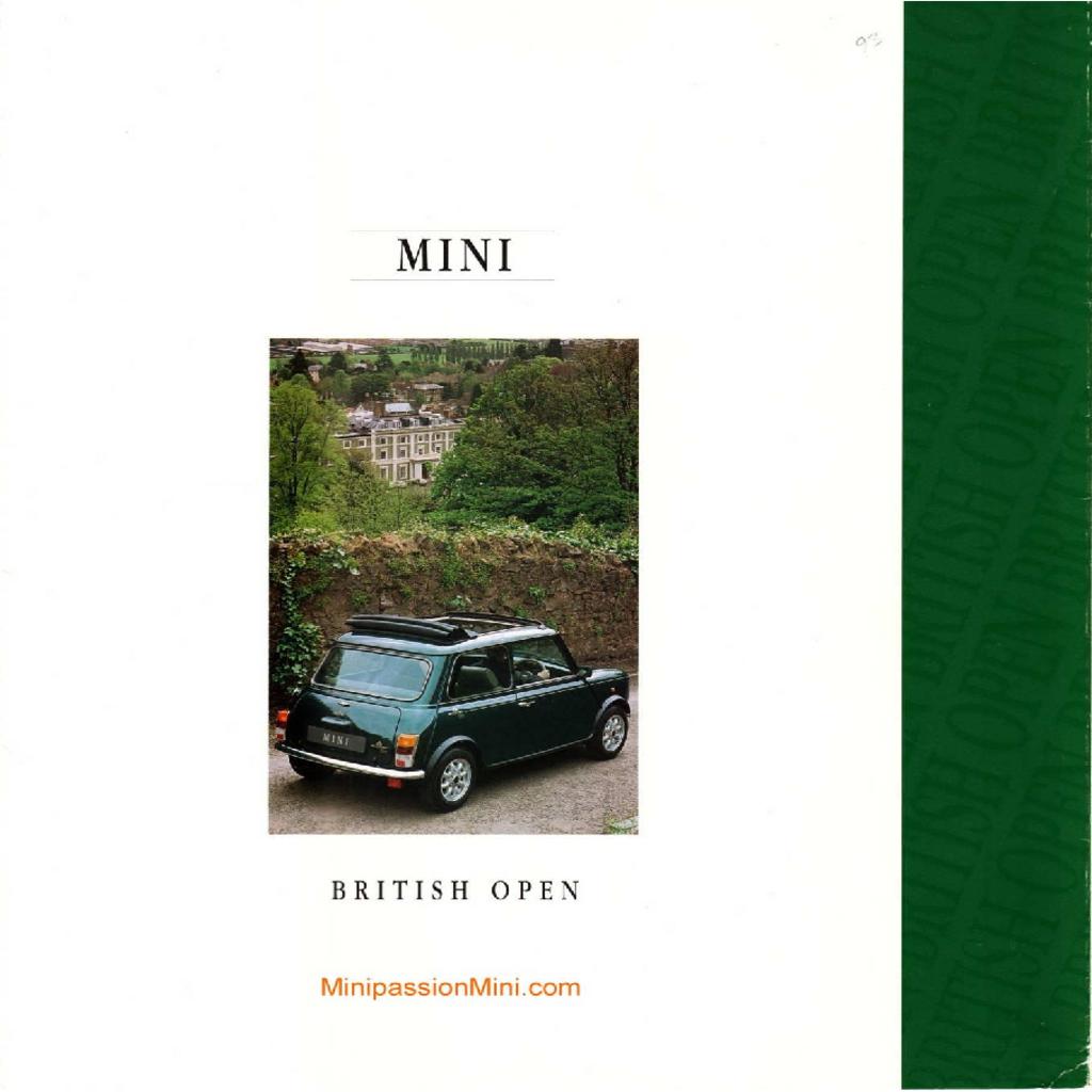 Rover Mini British Open 1993 preview image